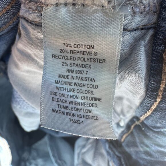 St. Johns Bay Womens Bootcut Jeans Size 6 Blue Stretch Mid-Rise Cotton Blend - Picture 3 of 13